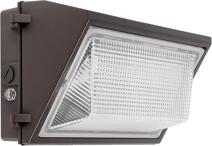 100W LED Wall Pack Dusk to Dawn 13000Lm 5000K Daylight Commercial Security Lighting400-600W MH Equivalent 100-277VETL Certified Outdoor LED Wall Pack Light for Parking Lot Doorway House