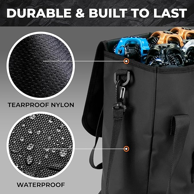 CLIQ Waterproof Chair Bag - Holds 2 4 and 6 Chairs for Camping and Outdoor Activities