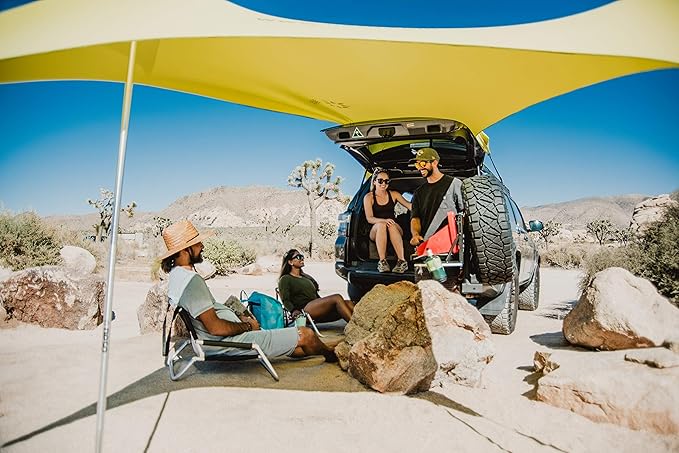 Neso Sidelines Grande Sports Tent - Lightweight and Portable Sun Shelter and Shade Tent for Outdoor Activities - Patented Reinforced Corners - UPF 50+ Sun Protection - 7ft Tall 11 x 4.5 ft