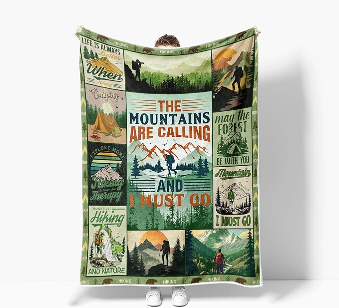 Hiking Gifts for Women &amp Men Cool Camper Gifts 60X70