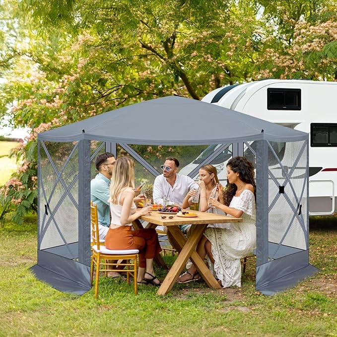 12' x 12' Outdoor pop-up Camping Canopy
