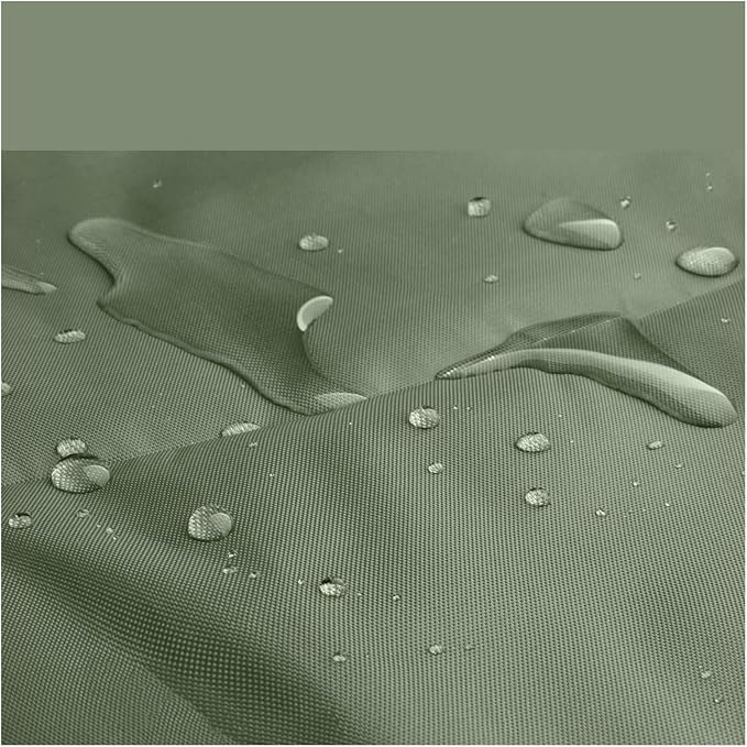 Waterproof Camping Tent Tarp Hammock Rain Fly Footprint Ground Cloth Shelter Sunshade Beach PicnicCompatible for Outdoor(R2.4M)