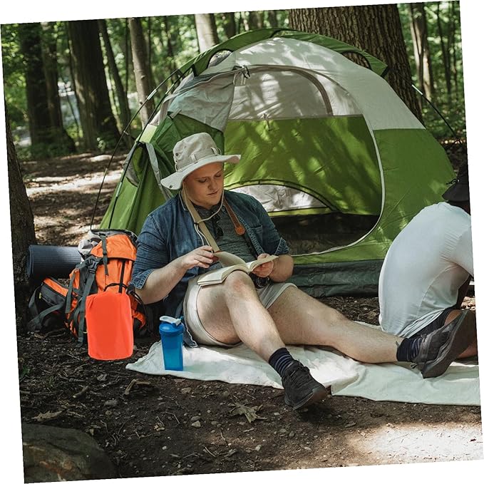 3 Set Outdoor Portable Thermal Emergency Bivy Sack with Compression Storage for Camping Hiking and Survival