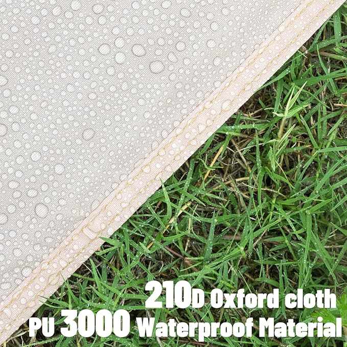 Eulant Waterproof Tent Footprint - 7.54ft X 8.53ft Ideal for Camping Hiking Picnic &amp Backpacking