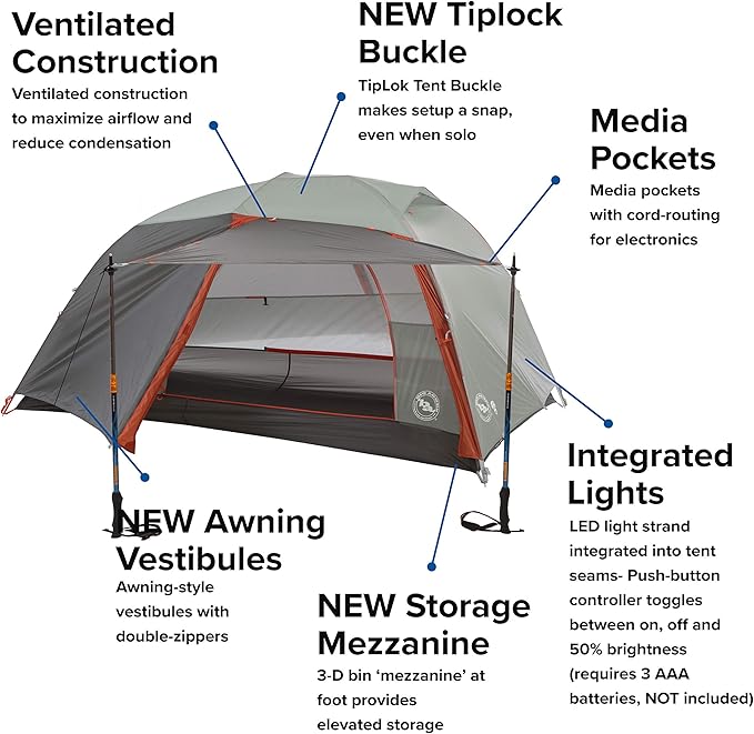 Big Agnes Copper Spur HV UL - Ultralight Backpacking Tent