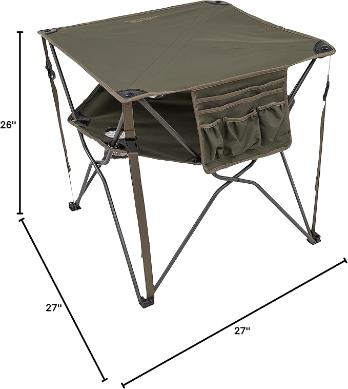 ALPS Mountaineering Eclipse Portable Compact Camping and Game Table with Carry Bag