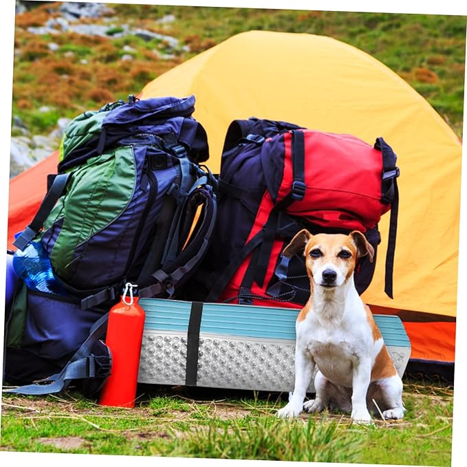 Folding Camping Mat Egg Crate Sleeping Pad Waterproof Foam 186x60cm Portable Insulated Thermal Pad for Outdoor Backpacking and Camping