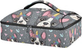 Casserole Carrier Cute Cartoon BulldogInsulated Casserole Carrier for Hot or Cold Food Thermal Lunch Tote for Potluck Parties Picnic Beach Fits 9 x 13 Inches Baking Dish