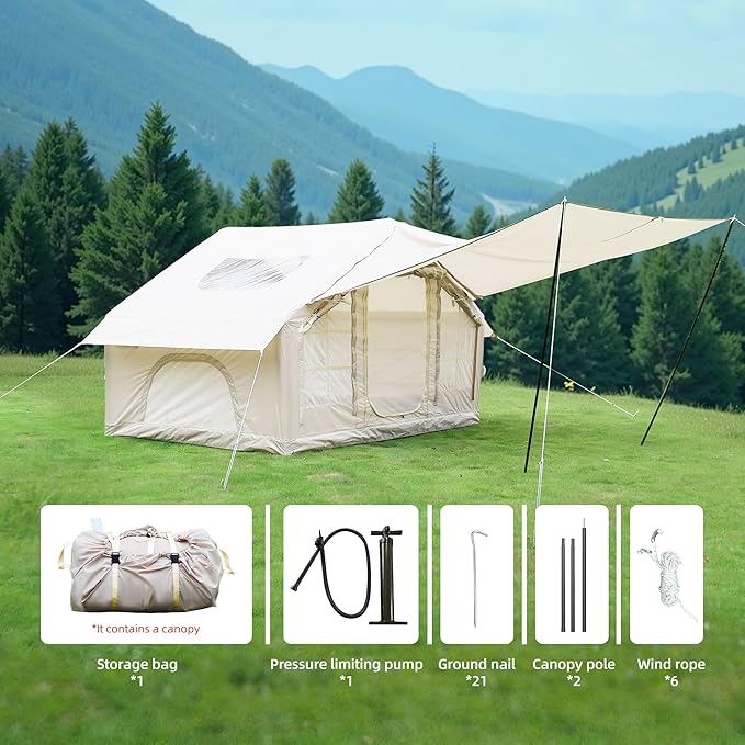 Inflatable Tent 4/6/8 Person