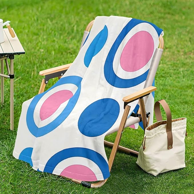 Throw Blankets For Women Trendy Polka Dot Peach Blue Bed Throw Blanket 50x70