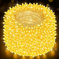 Heceltt Christmas Lights Outdoor 522FT 1300 LED String Lights with 8 Lighting Modes Timer Memory Twinkle Fairy Lights Waterproof Plug in for Xmas Tree Wedding Party Holiday Decor(Warm White)