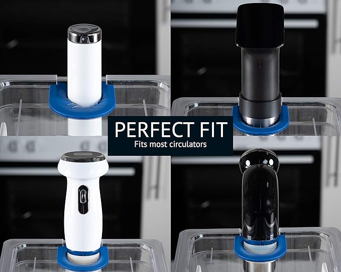 LIPAVI - Universal Sous Vide Lid for LIPAVI C5 Container. Fits Anova Joule and more