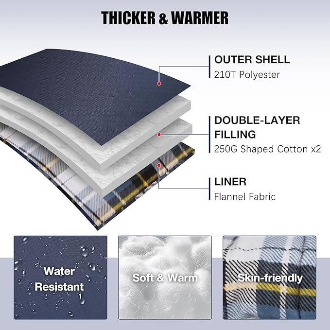 REDCAMP Cold Weather Mummy Sleeping Bag Warm Flannel Cotton Sleeping Bag for Adults Warm and Machine Washable Perfect for Winter Camping