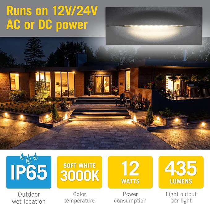 Armacost Lighting Contour Brick Outdoor LED Wall Light 471900