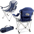 Picnic TIME NCAA Arkansas Razorbacks Reclining Camp Chair - Beach Chair for Adults - Sports Chair with Carry Bag