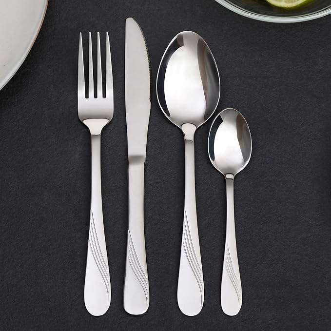 GRÄWE - 24 Piece Cutlery Set (Stainless Steel)