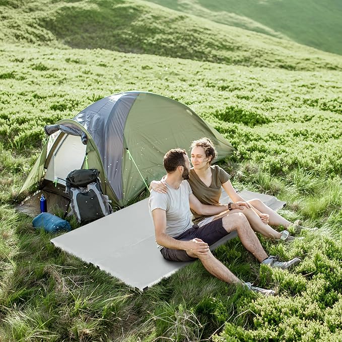 75 D x 25 W x 3 H Memory Foam Camping Mattress