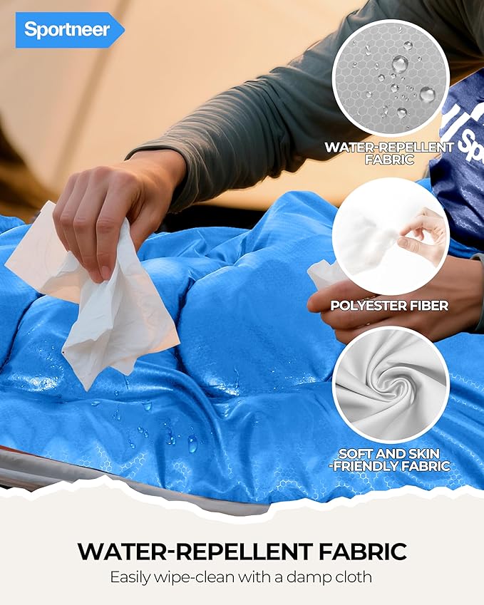 Sportneer Sleeping Bag for Adults &amp Kids Cold Weather &amp Warm Waterproof Camping Sleeping Bag Compact Portable for Camping Hiking &amp Travel