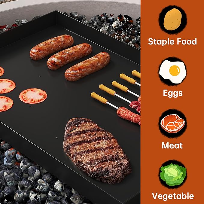 Campfire Swing Grill with Adjustable Grill Cooking RackCamp Fire Cooking Equipment Comes With 8 Hooks Accessories and handbagPortable Dutch Oven Hanger for Camping Hiking Cookware Bonfire