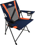 Kijaro Sports Fan Folding Chair 26 L x 35.5 W x 37 H Denver Broncos