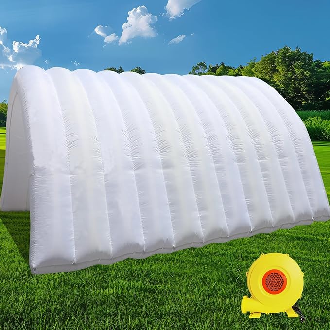 Inflatable Tunnel Sports Tunnel Entrance with Blower Football Tunnel Tent Entryway for Business Advertise Party Exhibition Promotion StreetShopSupermarketSchool