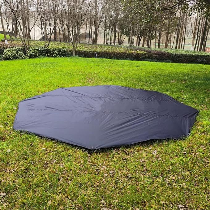 Octagonal Tent Mat for 4 Person Tipi Tent Diagonal Diameter 13.12 FT