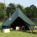 Luxury Cotton Bell Tent Yurt Canvas Tent with Stove Jack 4/6/8 Person Family 4 Season Camping