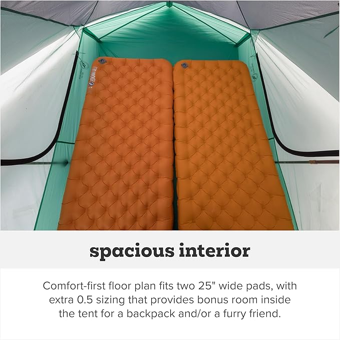 Big Agnes String Ridge VST - Trekking Pole Backpacking Tent for Camping 3 Season Premium Ultralight Waterproof