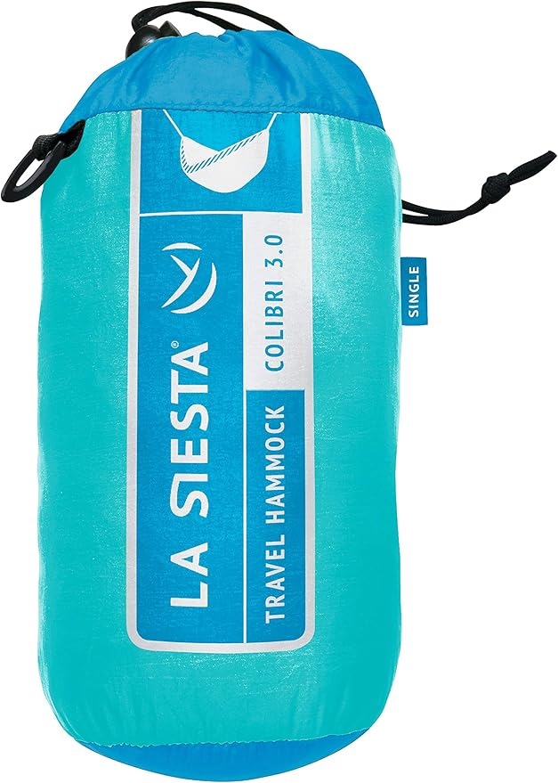 LA SIESTA® Colibri 3.0 Outdoor Hammock &amp Tree Straps -Camping Hammock for Outside Hiking Travel Backpacking Hammock Portable Caribic