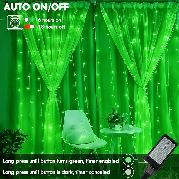 88FT 240LED Extra-Long Connectable String Lights Indoor Outdoor Clear Wire Green Christmas String Lights Plug in Twinkle Fairy Light with Timer for Wedding Patio Tree Yard Christmas Decorations