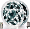 Christmas Lights 600 LED 196FT IP67 Waterproof Christmas Tree Lights with 8 Modes Outdoor String Lights with Timers &amp Memory Function Xmas Light for Holiday Decor (Cool White)