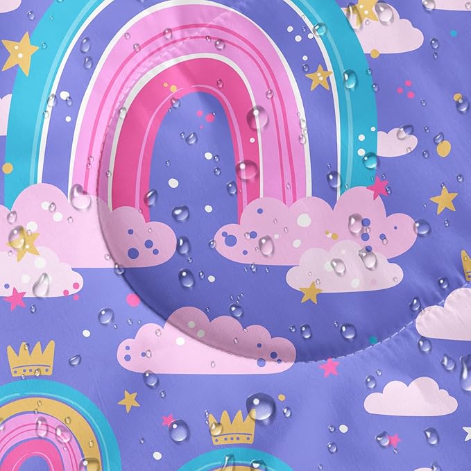 AILONEN Outer Space Astronaut Camping Sleeping BagsLightweight &amp Waterproof3 Season Warm &amp Cool WeatherCartoon Sleeping Bags for KidsBoys Girls TravellingOutdoors