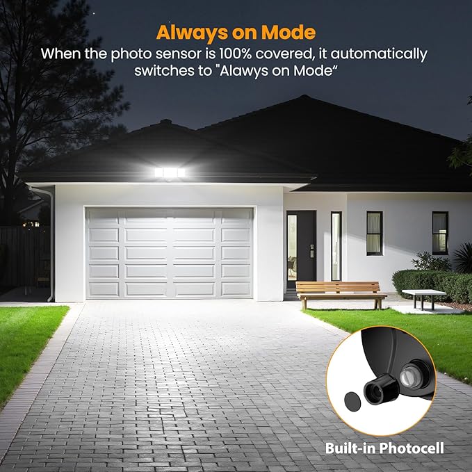 Onforu Dusk to Dawn Flood Lights Outdoor130W Outdoor Lighting6500K 13000LM Super Bright LightsIP65 Waterproof Hardwired LED Security Lights for GarageYardOutside