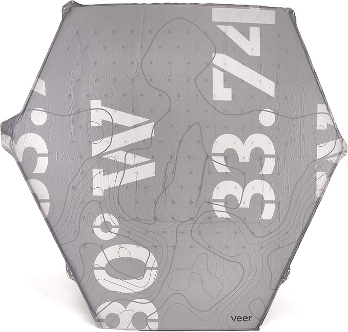 Veer Air Pad - Self-Inflating Padded Floor Cushion - Designed to Fit Securely Under Basecamp