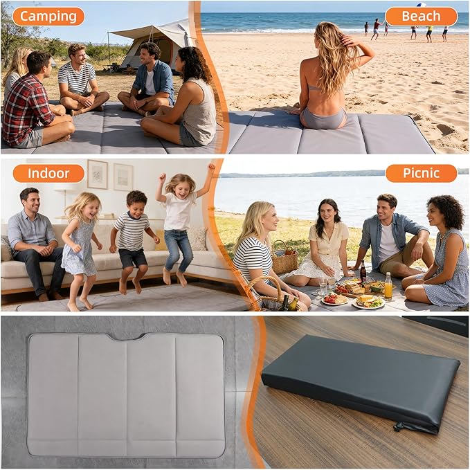 Car Bed Backseat For Subaru Crosstrek Folding Mattress Non Inflatable Car Mattress Easy To Clean Material With Convenient Storage Design Inflation-Free Sleeping Platform Car Camping Accessories