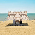 Cute Little Bear Camping Sun Shelter Beach Tent Portable Beach Sun Shade Outdoor Canopy for Camping Trips Fishing Picnic