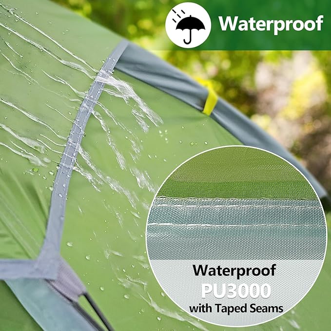 Tactical Backpack Cooler + 1P Tent Leakproof 40 Cans Soft Cooler Backpack Single 1 Person Tent for Backpacking Hiking