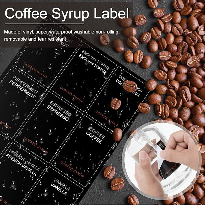 2PCS Coffee Syrup Dispensers 500ml Glass Bottles with Stainless Steel Pump - Drip - Free Design for Kitchen Coffee Bar Olive Oil and Bathroom Use
