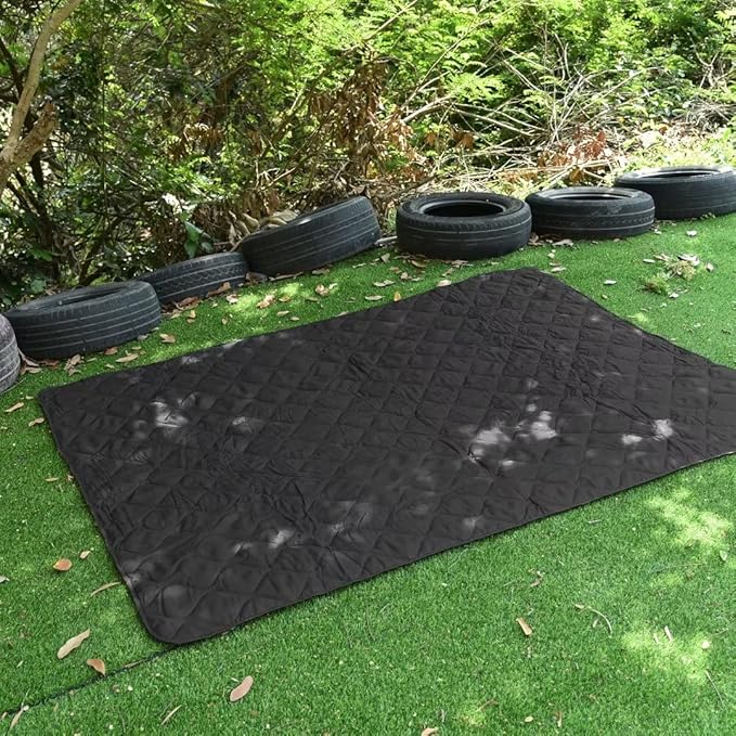 LOOGU Camo Blanket Waterproof Insulation Poncho Liner for Outdoor Camping Hiking Hunting Survival Backpacking Picnicking