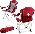 Picnic TIME NCAA Arkansas Razorbacks Reclining Camp Chair - Beach Chair for Adults - Sports Chair with Carry Bag