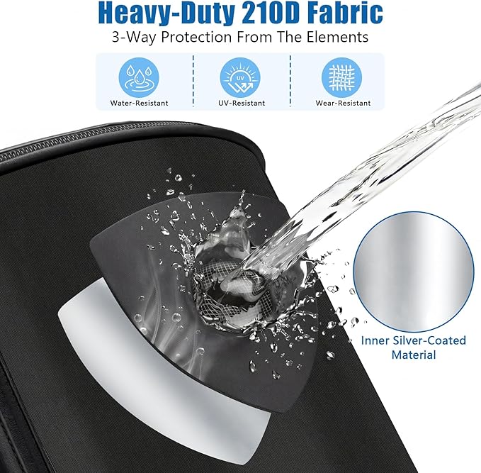 Pop Up Privacy Tent for Car 69in Portable Camping Shower Tent with Liftgate Suction Pod and Hanging Straps 210D Silver Coating Outdoor Instant Bathroom Toilet Tents with Carry Bag