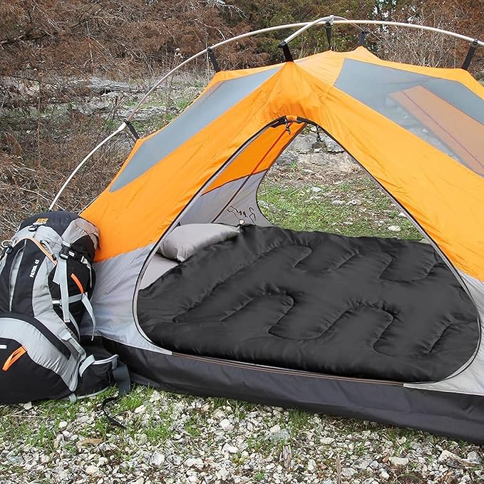 Trail Maker Bulk Sleeping Bags Mummy Style (10 Pack)32 Degree Cold Weather Hooded Sleeping Bags for Adults Homeless Camping Indoors Outdoors