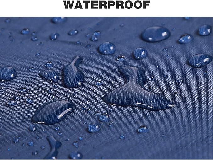 REDCAMP Large Waterproof Stadium Blanket for Cold Weather Soft Warm Fleece Camping Blanket Windproof for Outdoor Sports Dark Blue
