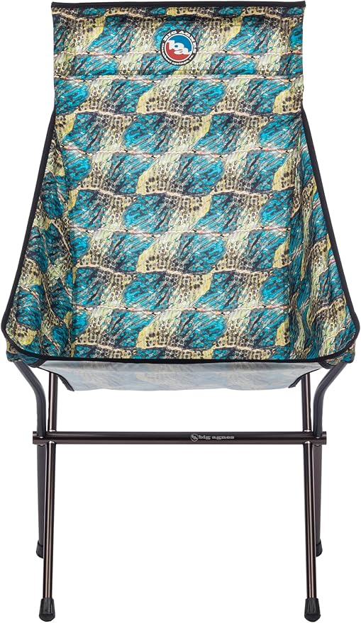 Big Agnes Big Six Camp Chair - Deluxe Comfort for Your Outdoor Adventures | Lightweight Packable &amp Portable Camping Chair | Tall Back Wide Seat | Easy Setup
