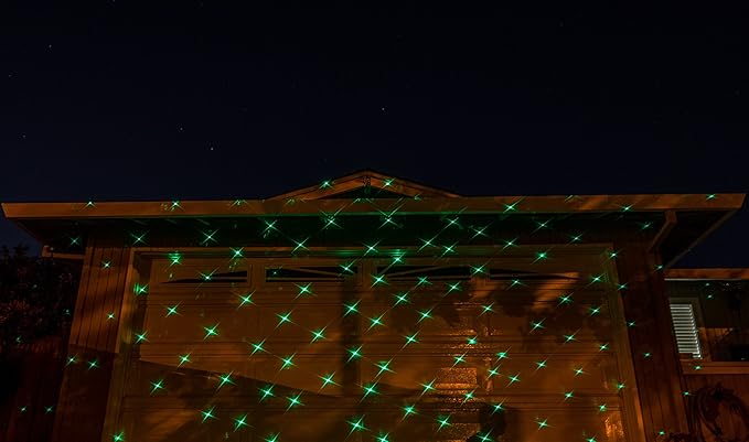 Ledmall Full Spectrum Motion Star Effects 7 Color with White Laser Christmas Lights Projector Outdoor