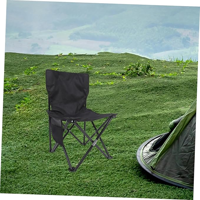 Foldable Chair for Fishing Compact Camping Chair Sturdy Material for Outdoor Camping and Leisure