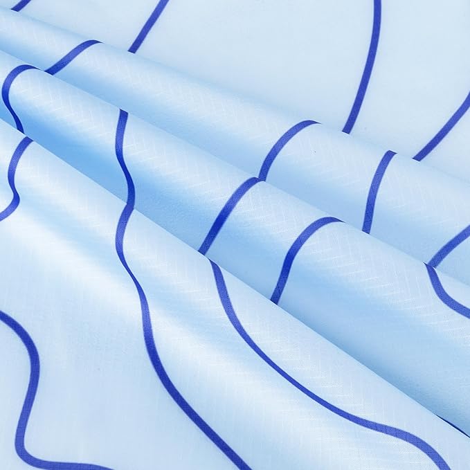 Beach Blanket Waterproof Sandproof 78''×86'' Large Sand Free Picnic Blanket for 1-4 Adults Big Foldable Blue Beach Travel Mat with 4 Stakes &amp Corner Pockets for Outdoor Grass Park Patio