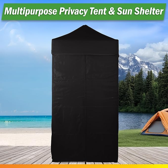 Pop Up Beach Canopy Tent Black k