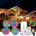Smart Multicolor Changing Christmas Lights 262ft 800 RGB LEDs WiFi App Control Fairy Light RGB Dimmable Christmas Tree Lights Compatible with AlexaIP65 Waterproof(2.4GHz)