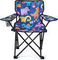 KABOER Kids Outdoor Folding Lawn and Camping Chair with Cup Holder and Carrying Bag Children's Camping Chairs